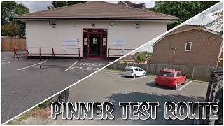 Pinner Test Centre Route  Mock Test [upl. by Tomi]