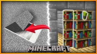 How To Build 5 EASY Secret amp Hidden Doors  Minecraft [upl. by Eiznekam]