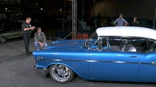 57 Bel Air Reveal  Overhaulin [upl. by Amandy]