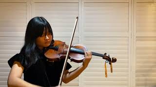 Bruch Violin Concerto No 1 Mvt 3 unaccompanied [upl. by Jermain247]