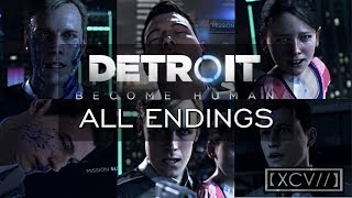 Detroit Become Human · The Hostage Mission  ALL ENDINGS [upl. by Swetiana]