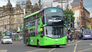 Buses amp Trains at Leeds June 2019 [upl. by Pazice445]