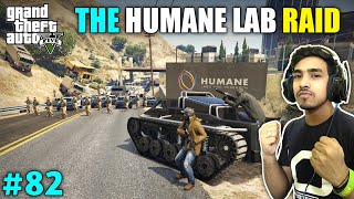 RAID ON HUMANE LAB FOR SAVING TREVOR  GTA V GAMEPLAY 82 [upl. by Rico]