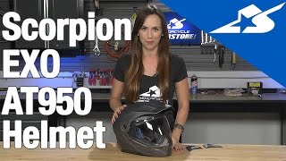 Scorpion EXO AT950 Modular Helmet Review  Motorcycle Superstore [upl. by Rosalee542]