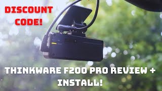 Thinkware F200 Pro FrontRear Dashcam Install amp Review F30F80 Chassis Guide [upl. by Perkoff]