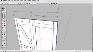 SketchUp Skill Builder Dimensions [upl. by Haimrej178]