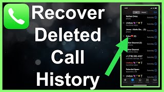 How To RECOVER Your Deleted Call History [upl. by Esej]