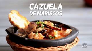 Cazuela de Mariscos  Recetas Fáciles  Food Network Latinoamérica [upl. by Fish]