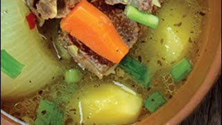 Beef Bone Soup Recipe [upl. by Atiraj]