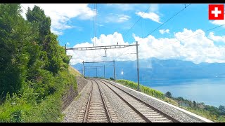 ★ 4K 🇨🇭Geneva  Bern  Lucerne cab ride speeds up to 200kmh 072020 [upl. by Dian]