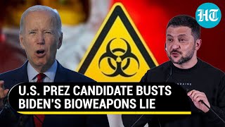 US Developing Bioweapons In Ukraine… Presidential Hopeful Exposes Biden’s Lie  Details [upl. by Hauck]