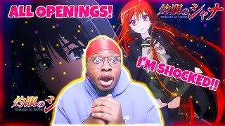 BLIND REACTION First Time Reacting To Shakugan No Shana ALL OPENINGS Reaction [upl. by Iffar]