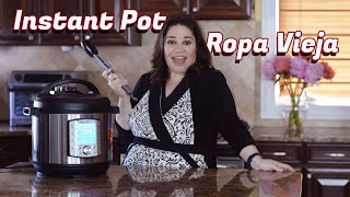 The Best Instant Pot Ropa Vieja  Cuban Shredded Beef Recipe [upl. by Alleras743]