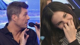 Marcelo Tinelli quotretóquot en vivo a su hija Juanita [upl. by Ainyt]