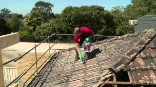 How To Clean Roof Tiles  DIY At Bunnings [upl. by Vial900]