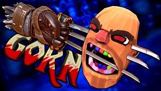 WOLVERINE CLAWS  Gorn VR Funny Moments [upl. by Ennaesor]