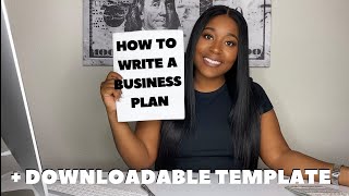 HOW TO WRITE A BUSINESS PLAN STEP BY STEP  TEMPLATE  9 Key Elements [upl. by Iva]