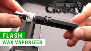 Cloud V  Flash Portable Wax Vaporizer [upl. by Herzog]