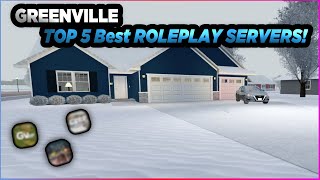 Best Greenville Roleplay Servers  Roblox Greenville [upl. by Jefferson256]