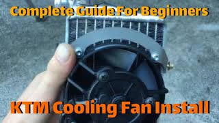 How To Install a KTM Cooling Fan Kit [upl. by Paola]