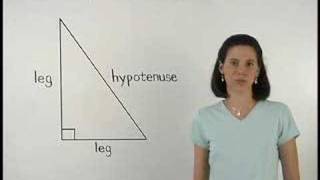 Hypotenuse  MathHelpcom  Geometry Help [upl. by Devona427]