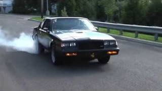 Buick Grand National New TransmissionConverterBurnout [upl. by Anihpled]