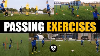 Passing Exercises  Soccer Training  Football Practice  U9  U10  U11  U12  U13  U14  U15 [upl. by Acinok]