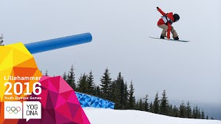 Snowboarding  Slopestyle Final  Full Replay  Lillehammer 2016 Youth Olympic Games [upl. by Ennobe]