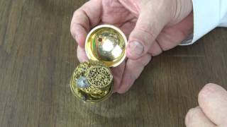 Inside secrets of a pocket watch from 1680 [upl. by Nylaras458]