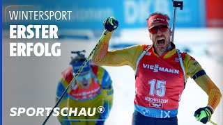 Biathlon Arnd Peiffer triumphiert beim Massenstart in Hochfilzen  Sportschau [upl. by Negah]