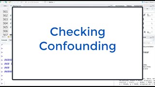 68 Logistic Regression in R Checking Confounding in the LBW Data in R [upl. by Rhodie]