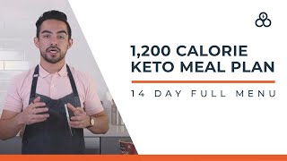 1200 Calorie Keto Meal Plan Full 14 Day Menu [upl. by Wain761]