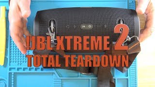 JBL Xtreme 2  Total Full Complete Teardown [upl. by Amalle]