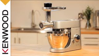 Kenwood Food Mincer AT950A  Kitchen Machine Attachment [upl. by Chretien]