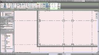 Autodesk Revit Architecture Placing Columns [upl. by Brewer]