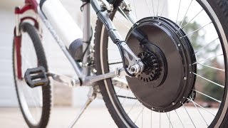 Installing an Electric Bike eBike Conversion Kit [upl. by Nnodnarb]