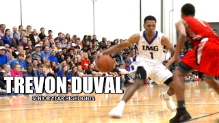 Trevon Duval CRAZY Senior Year Highlights  IMG Academy [upl. by Strait]