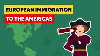 How did Europeans immigrate to the Americas [upl. by Htebzil709]