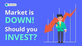 Market Today Why Market is Down  Should you Invest in Stocks When Market is Down  Stock Market [upl. by Ahsiya722]