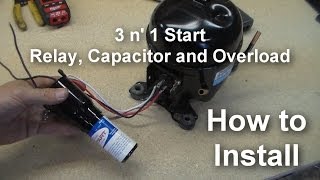 How to Install a Universal Relay 3 n 1 Starter on your Compressor [upl. by Charlet]