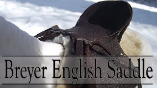 How To Make A Breyer English Saddle [upl. by Eelyahs]