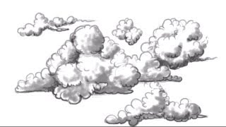 How to Draw Clouds  Easy Clouds to Draw  MAT [upl. by Booker]