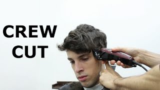 Crew Cut  Mens Short Haircut [upl. by Dami]