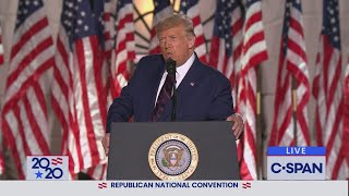 President Donald Trump Full Acceptance Speech at 2020 Republican National Convention [upl. by Johannessen957]