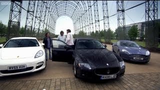 Four Door Supercars  Top Gear  Series 15  BBC [upl. by Mordy]