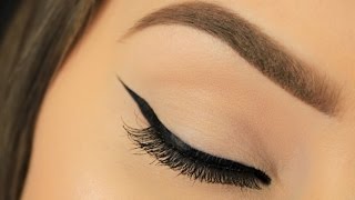 How To Perfect Winged Eyeliner  Beginners Tips amp Tricks [upl. by Sivel52]