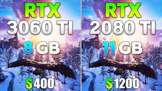 RTX 3060 Ti vs RTX 2080 Ti  Test in 10 Games l 4K l [upl. by Wolcott]