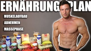 ERNÄHRUNG  So erreichst du deinen Traumkörper   Ernährungsplan und Supplements [upl. by Gross]