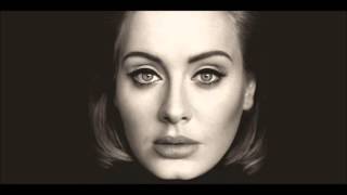 Adele send my love instrumental with lyrics [upl. by Nauwtna]