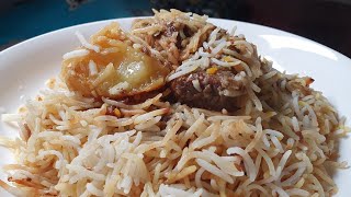 Mauritian Cuisine Easy Beef Biryani Recipe  Briani La Viande Boeuf [upl. by Chemesh]